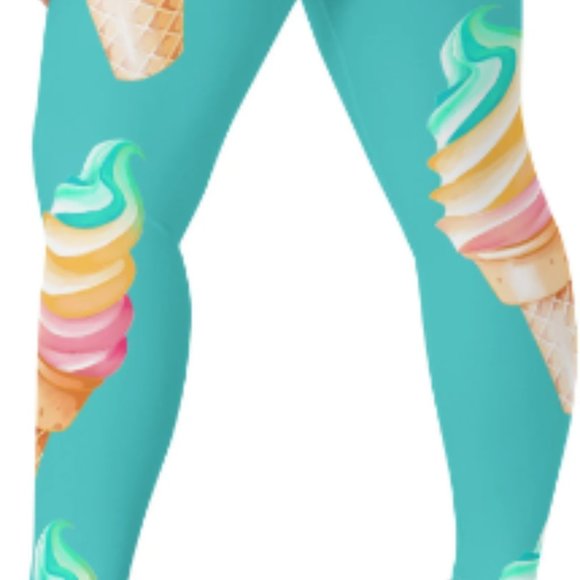 Woman's Ice Cream Leggings - Picture 4 of 4